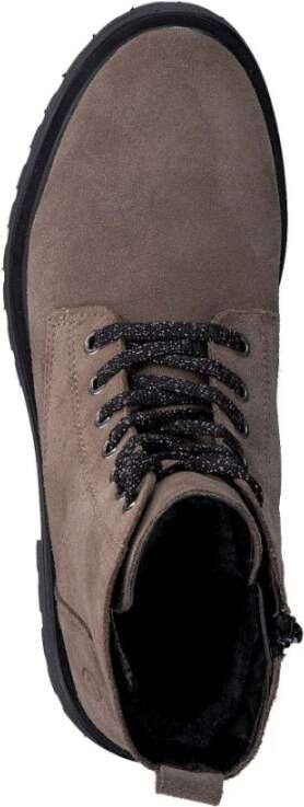 tamaris Bruine Gesloten Booties voor Dames Brown Dames