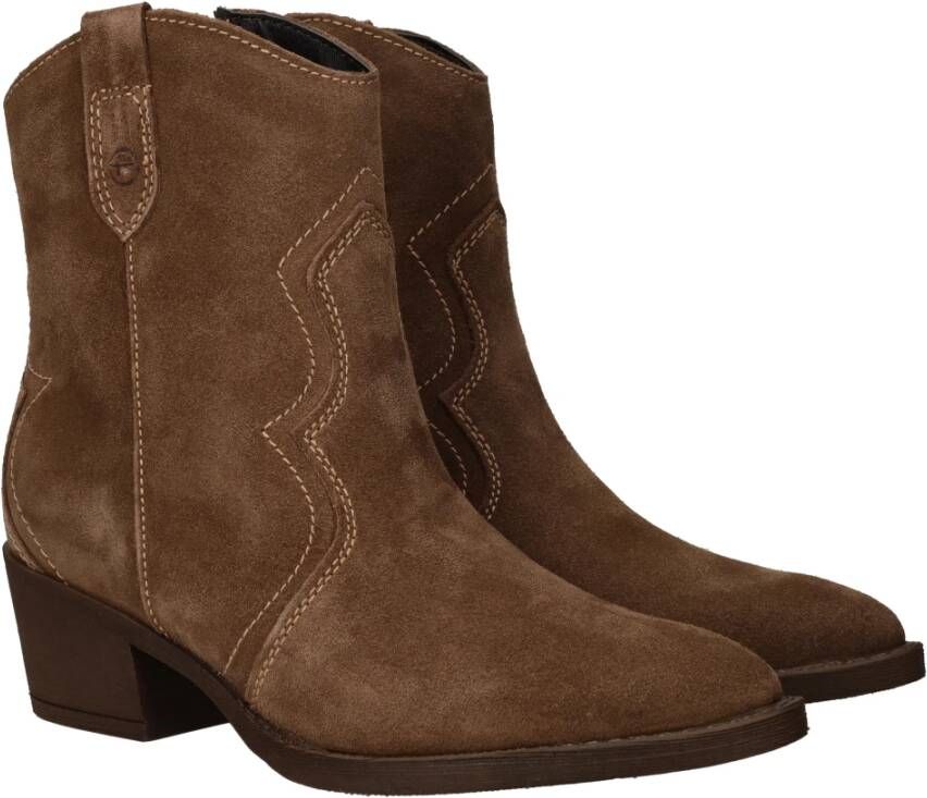 tamaris Bruine Westernlaars met 5 cm hak Brown Dames