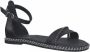 Tamaris Casual Low Heels Stijlvolle en Comfortabele Sandalen Black Dames - Thumbnail 8