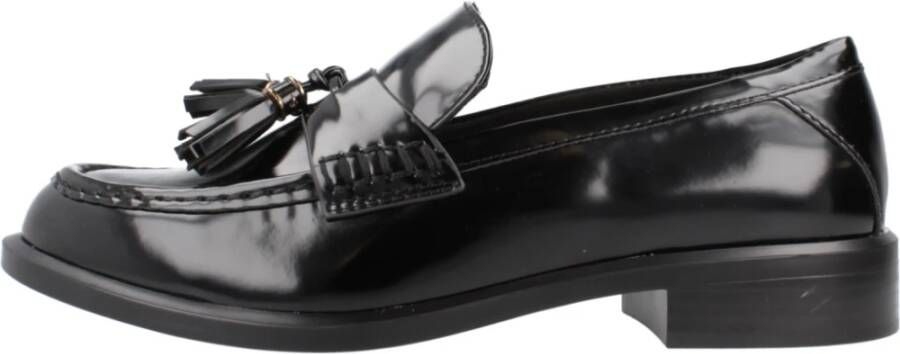 tamaris Casual platte loafers schoenen Black Dames