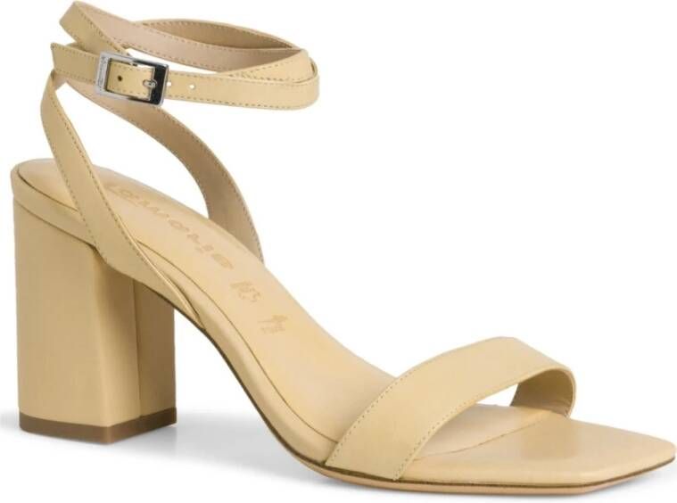 tamaris citroen elegante open sandalen Beige Dames