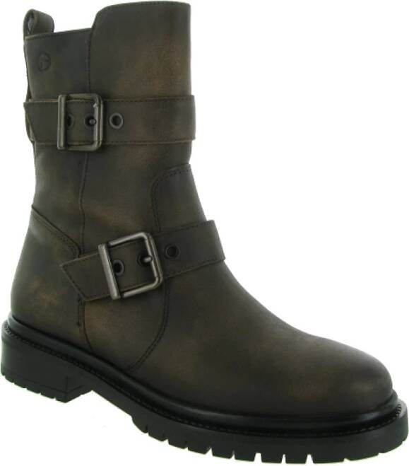 tamaris Deluxe Mid Schoenen Brown Dames