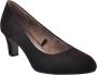 Tamaris Elegante Bruine Marmerpatroon Schoenen Black Dames - Thumbnail 2