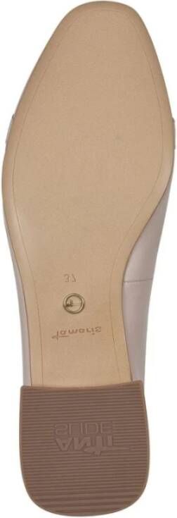 tamaris Elegante Gesloten Ballerina`s in Beige Dames