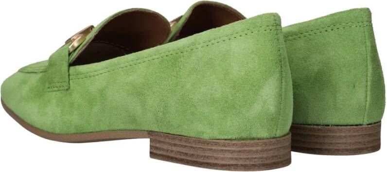 tamaris Elegante Groene Loafer Instapper Green Dames