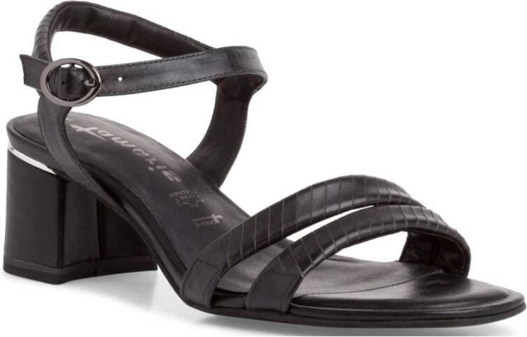 tamaris elegante open sandalen Zwart Dames