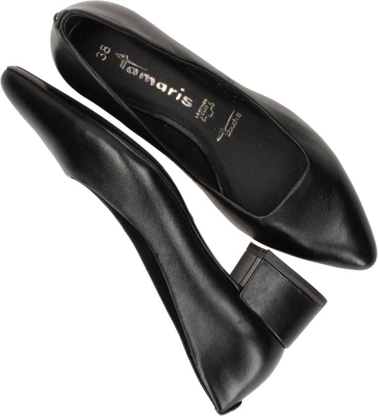 tamaris Elegante zwarte pumps met comfortabel voetbed Black Dames