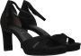 Tamaris Elegante Zwarte Sandalette Vegan Voetbed Hak Black Dames - Thumbnail 6