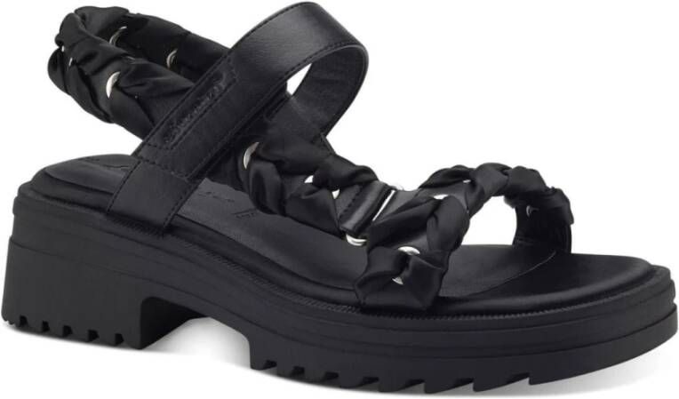 tamaris Flat Sandals Zwart Dames