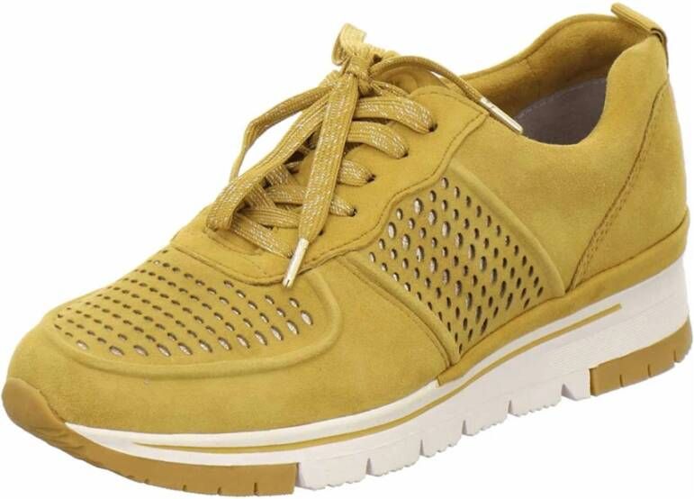 tamaris Gele Sneakers Yellow Dames