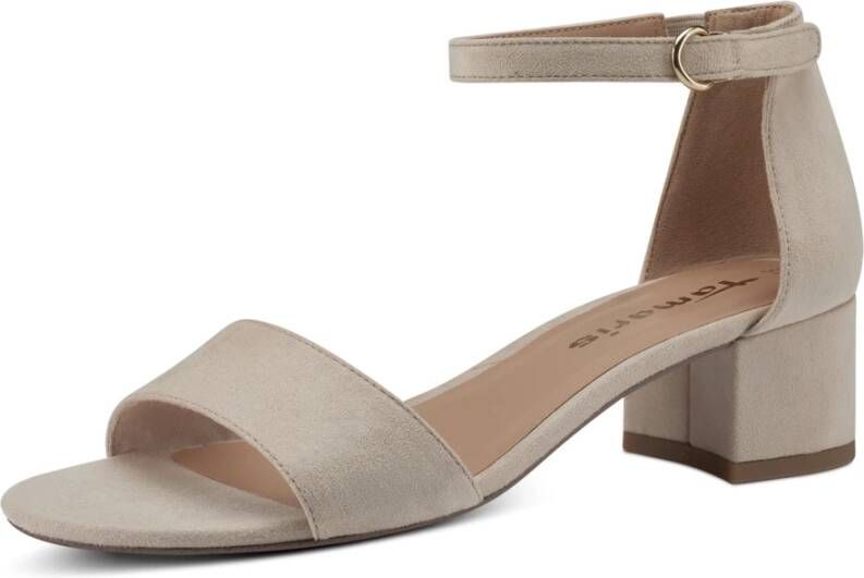 tamaris High Heel Sandals Beige Dames