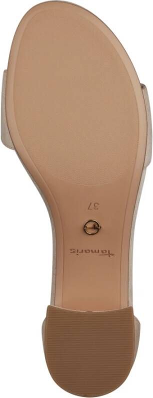 tamaris High Heel Sandals Beige Dames