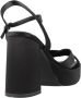 Tamaris Zwarte elegante platte sandalen voor vrouwen Black Dames - Thumbnail 9