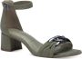 Tamaris Groene Leren Hoge Hak Sandalen Green Dames - Thumbnail 27