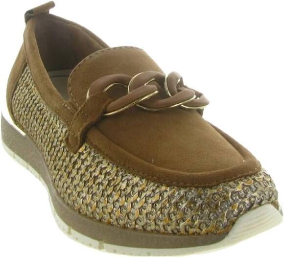 tamaris Hoge Lage Dames Schoenen Tropez Stijl Brown Dames