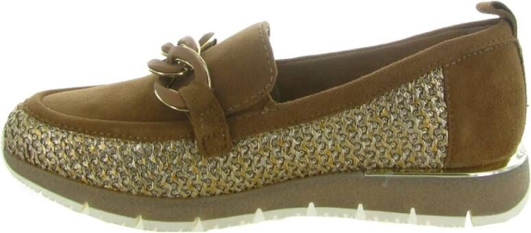 tamaris Hoge Lage Dames Schoenen Tropez Stijl Brown Dames