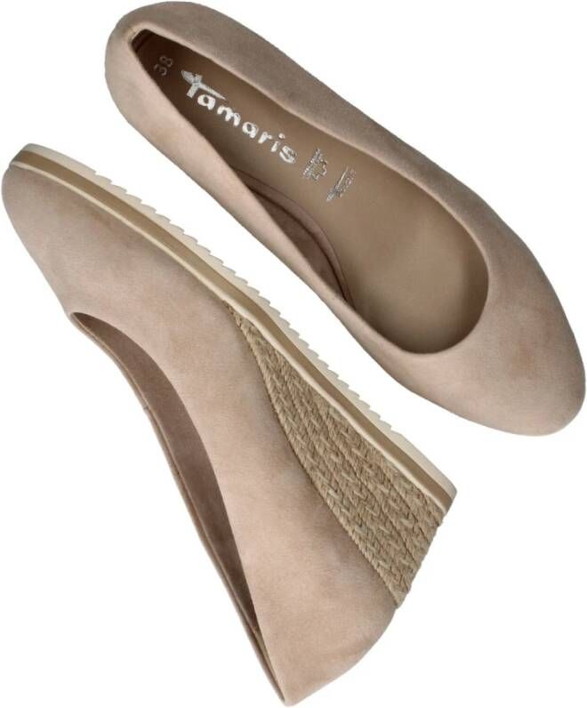 tamaris instapper Beige Dames