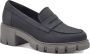 Tamaris Klassieke Grijze Gesloten Loafers Gray Dames - Thumbnail 3