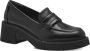 Tamaris Klassieke Zwarte Gesloten Loafers Black Dames - Thumbnail 5