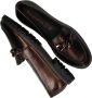 Tamaris Metallic Loafer voor Dames Brown Dames - Thumbnail 6