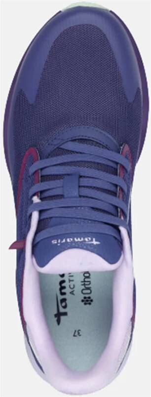 tamaris Paarse Sneakers met Wolkachtig Comfort Purple Dames