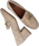 Tamaris Trotteur Pumps beige Leer Dames - Thumbnail 9