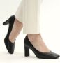 Tamaris Zwarte Leren Business Pumps Black Dames - Thumbnail 25