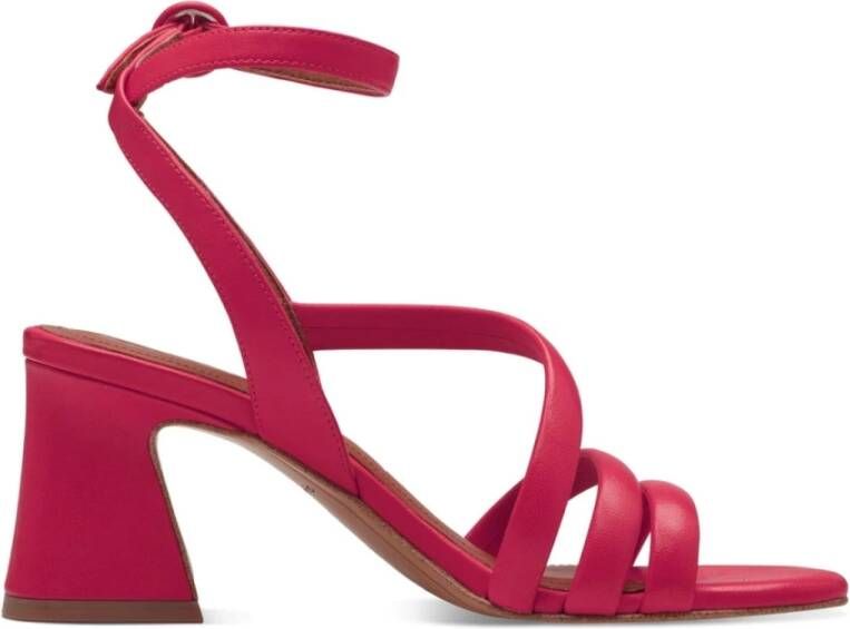 tamaris Roze Elegant Platte Sandalen Pink Dames