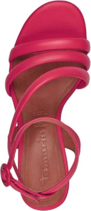 tamaris Roze Elegant Platte Sandalen Pink Dames