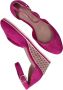 Tamaris Roze Suède Sleehak Espadrille Sandaal Pink Dames - Thumbnail 13