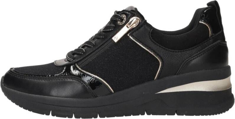 tamaris sneaker Black Dames