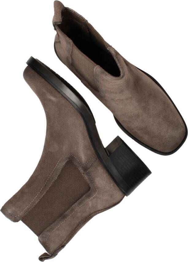 tamaris Stijlvolle Chelsea Boots in Taupe Beige Dames