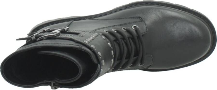 tamaris Stijlvolle Veterschoenen Black Dames