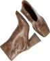 Tamaris Trendy Beige Enkellaars met Opvallende Hak Beige Dames - Thumbnail 5