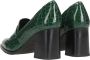 Tamaris Groene Krokodillenprint Pump Green Heren - Thumbnail 11