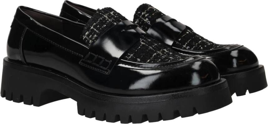 tamaris Vegan Loafer met Versterkte Hiel Black Dames