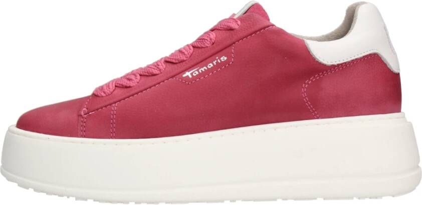 tamaris veterschoen Roze Dames