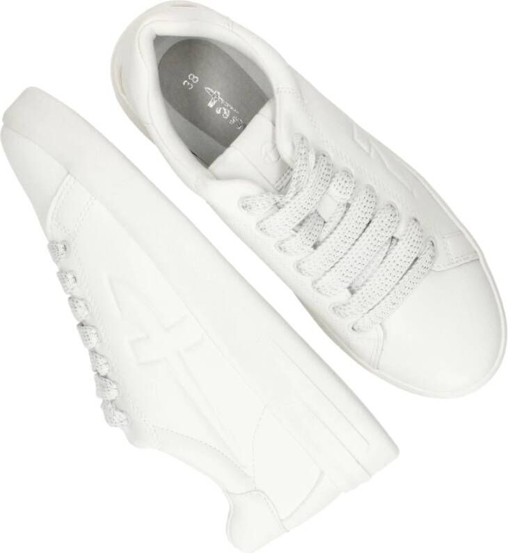 tamaris veterschoen White Dames