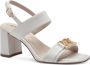 Tamaris Witte Casual Open Platte Sandalen White Dames - Thumbnail 5