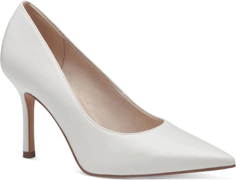 tamaris Witte Klassieke Gesloten Pumps White Dames