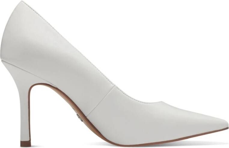 tamaris Witte Klassieke Gesloten Pumps White Dames