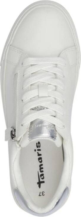 tamaris Witte Sneakers voor Vrouwen White Dames