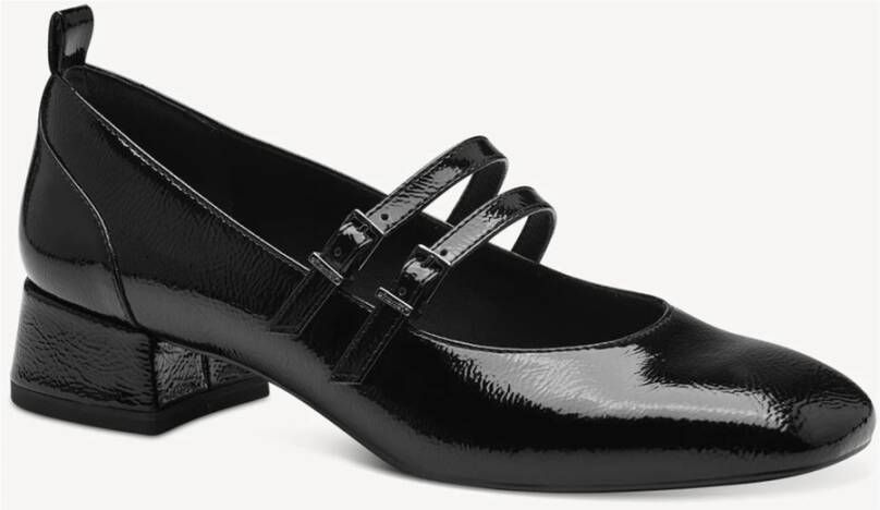 tamaris Zwarte blokhakpumps Black Dames