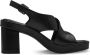 Tamaris Zwarte Casual Open Platte Sandalen Black Dames - Thumbnail 5