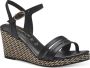 Tamaris Zwarte Casual Open Sandalen Vrouwen Black Dames - Thumbnail 8