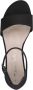 Tamaris Zwarte Casual Platte Sandalen Black Dames - Thumbnail 18