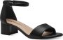 Tamaris Zwarte Casual Platte Sandalen Black Dames - Thumbnail 15