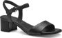 Tamaris Zwarte Casual Platte Sandalen Vrouwen Black Dames - Thumbnail 5