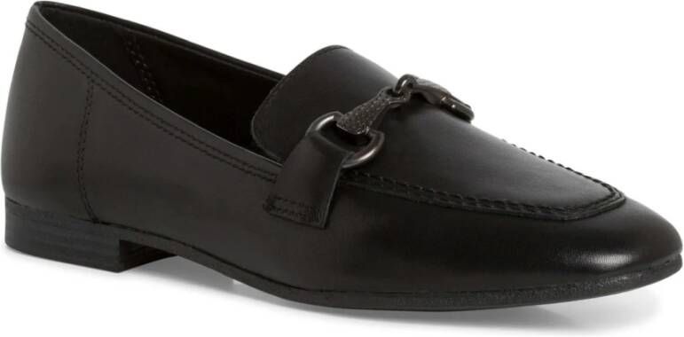 tamaris Zwarte Gesloten Loafers Black Dames