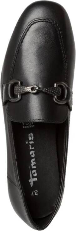 tamaris Zwarte Gesloten Loafers Black Dames